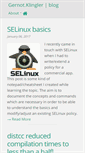 Mobile Screenshot of gernotklingler.com